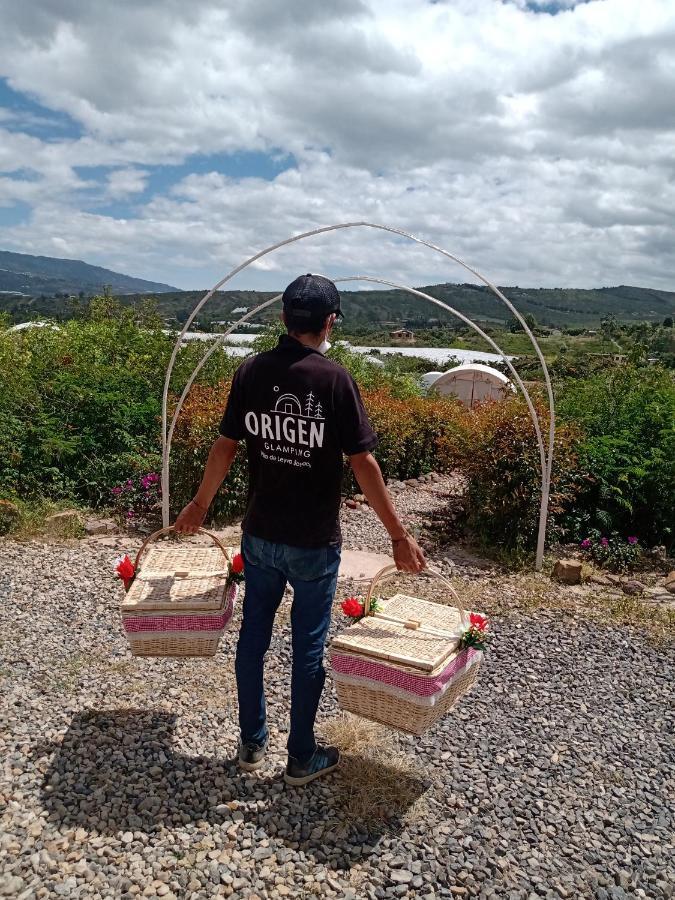 Origen Glamping En 비야 데 레이바 외부 사진