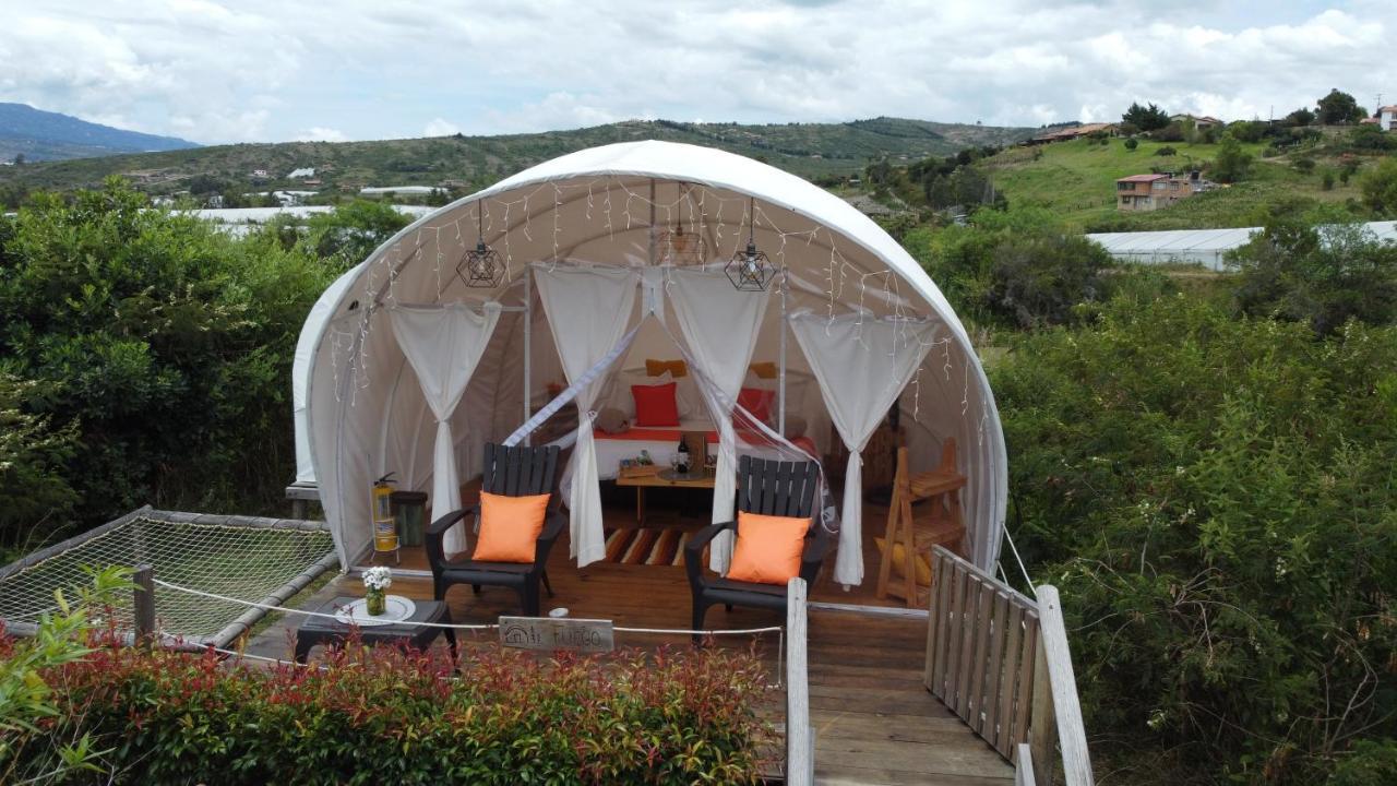 Origen Glamping En 비야 데 레이바 외부 사진